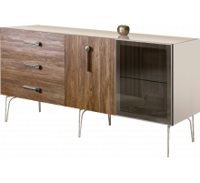 Комод для гостиной Богемия Вуд (Bogemia Wood) БМКМ-4(Wo)[5]